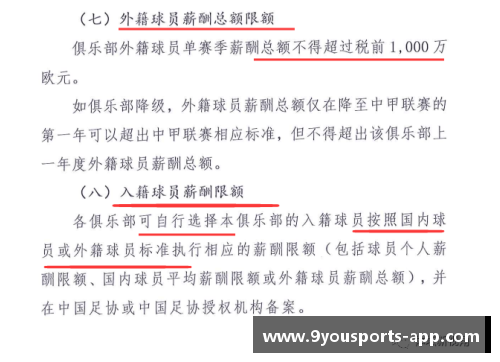 九游体育官方网站CBA21-22赛季新政策出台，球员合同薪金限制遭质疑 - 副本